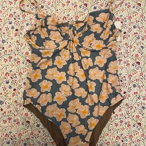 NWT ACACIA SWIM MARLOW PIECE XL IN NEW MAHALO